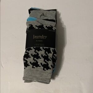New Laundry by Shelli Segal Los Angeles Women’s 5 Pair Socks